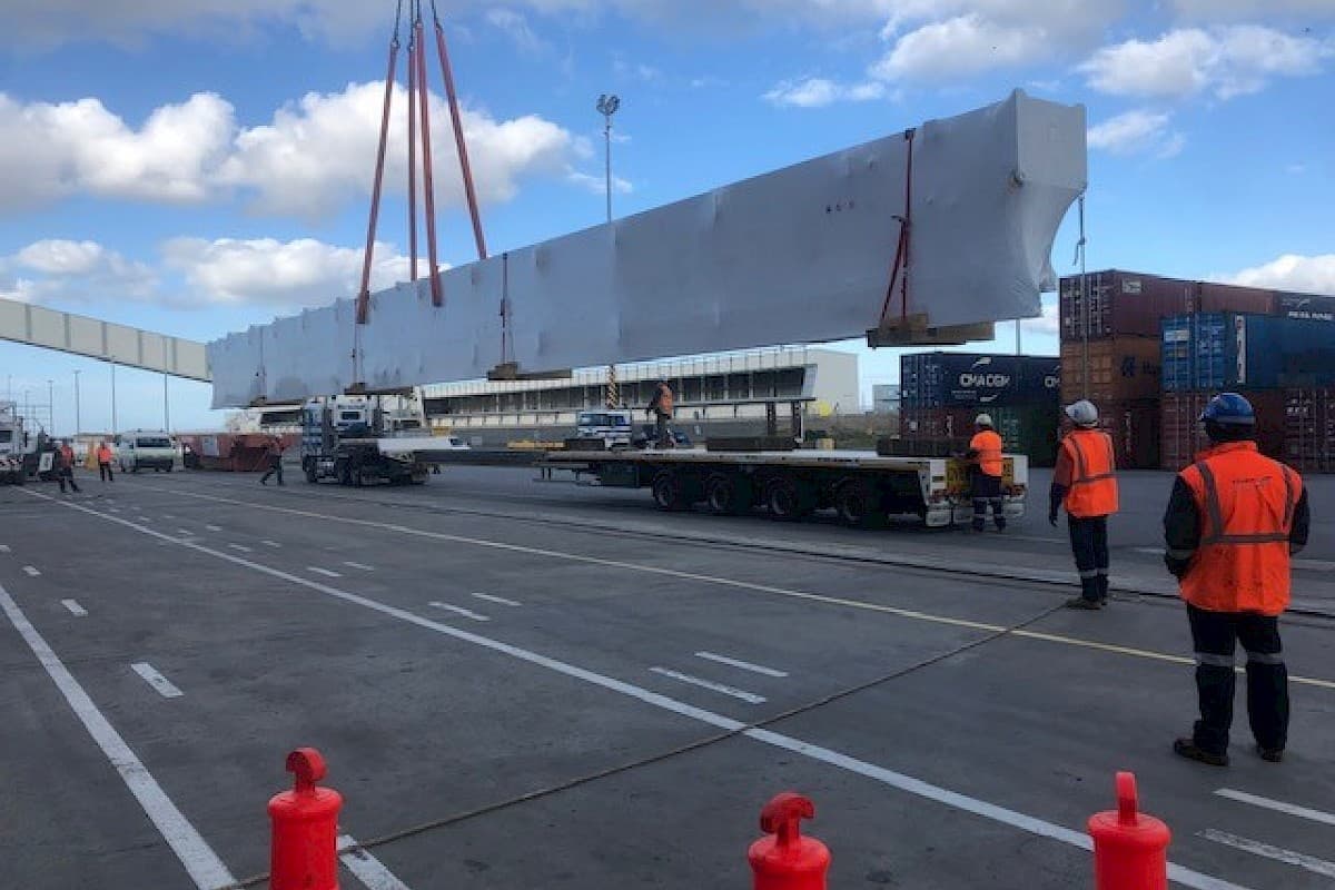 Frachtservice Australien: Fallstudie Schwerguttransport