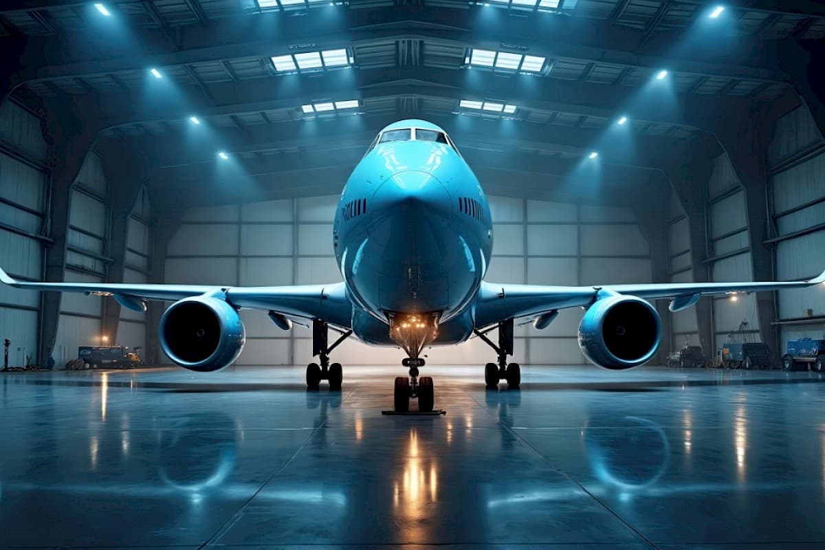 Aerospace logistics operation requiring urgent shipment support