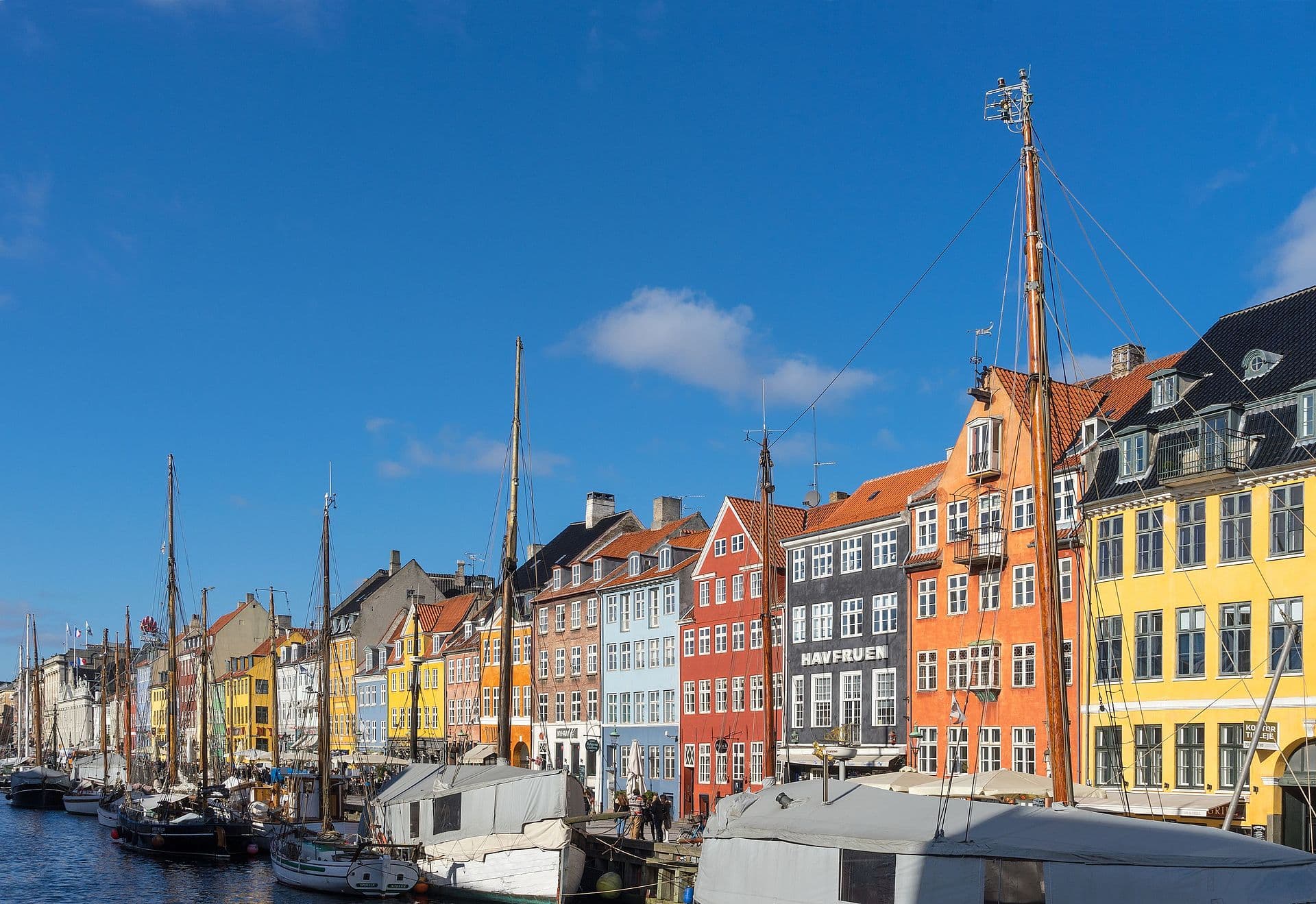 Copenhagen waterfront, Denmark