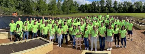 Crane Cares charity work at Crane Worldwide Logistics